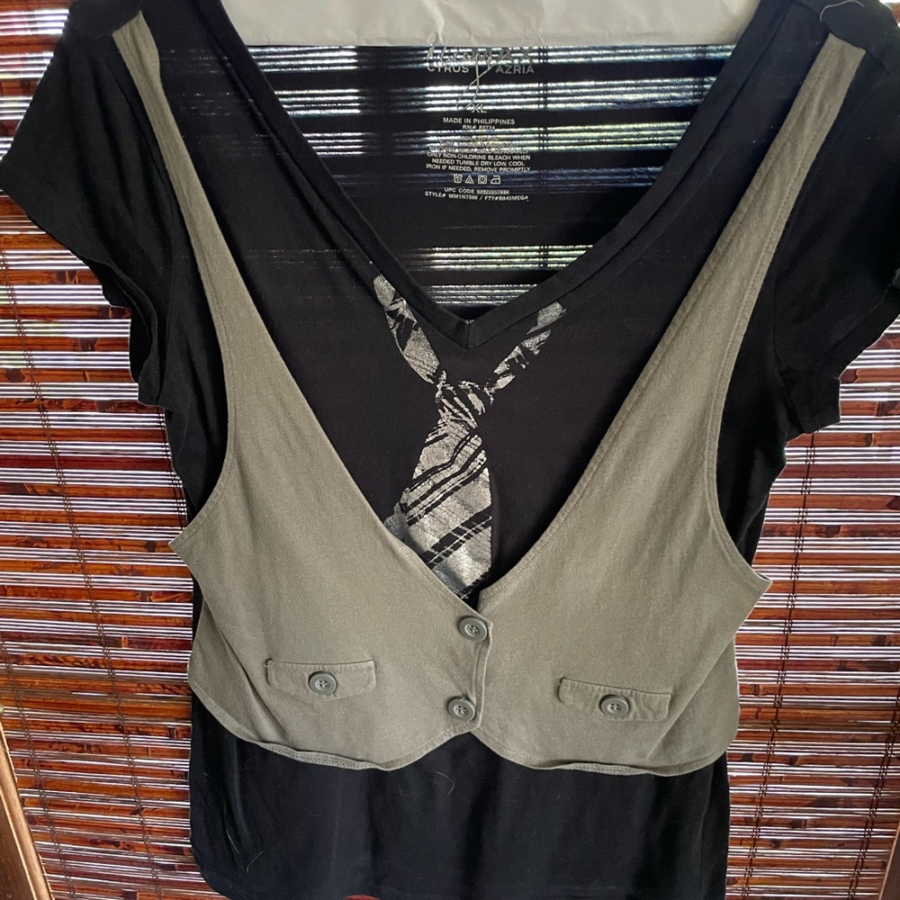 Super trendy all in one tshirt by Miley Cyrus